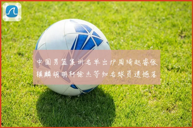 中国男篮集训名单出炉周琦赵睿张镇麟胡明轩徐杰等知名球员遗憾落选